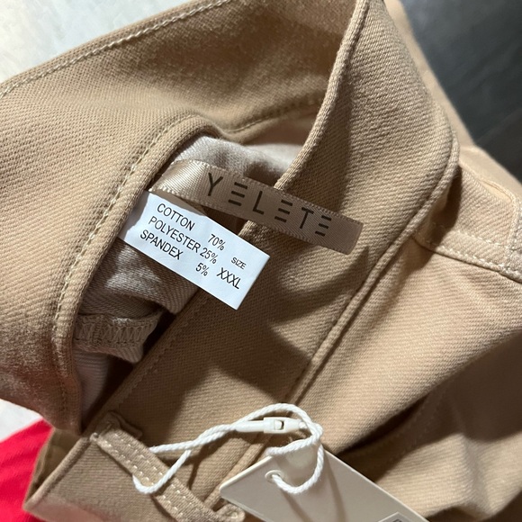 Stretchy khaki pants - Picture 4 of 5